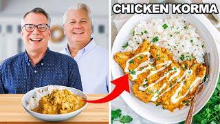 Around The World in Our Kitchen: Cooking Chicken Korma