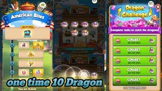  play 10 dragon one time | coin master new event American Bites | coin master 101% working trick