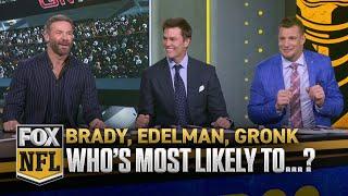 Tom Brady reunites with Gronk & Edelman, most unexpected broadcasting challenges and more