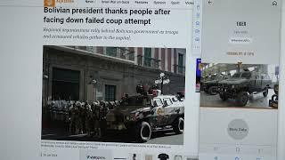 Bolivia Crisis Real Case Study How MEGA-Army App Identifies Military Vehicles During the Failed Coup