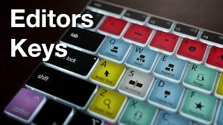 Backlit Wireless Keyboard Tailored For Video Editors – Editors Keys