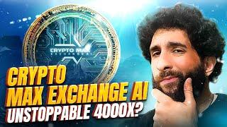 BEST EXCHANGE IN THE MARKET!  Crypto Max Exchange AI  GOING TO THE MOON! 