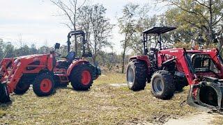 Compact Tractor Comparison Guide! Kioti CK4010 vs The Mahindra 4540!