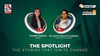 The Spotlight with Mariella VanDort ft Hon. Justice. Khema Swarnadhipathi - 17-07-2023 | Prime TV