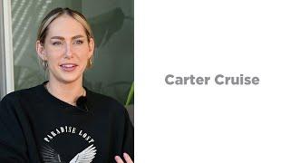 Interview with Carter Cruise