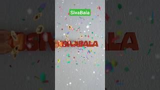 #SivaBala #nameart #pencilart #pencilcarving