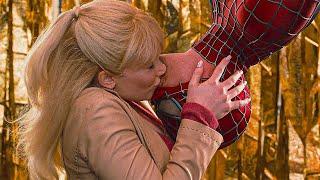 Поцелуй Человека-Паука и Гвен Стейси. Человек-паук 3: Враг в отражении. 2007