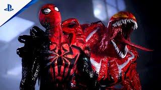 New Marvel Rivals Spider-Man 2 Symbiote Transformation vs King Carnage In Marvel's Spider-Man 2