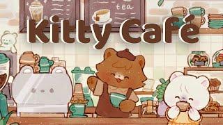 Kitty Coffee Shop  1 Hr Songs  lofi chill 【Cute lofi music mix】  study/aesthetic/chill/relax 