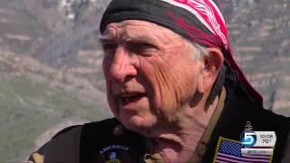 89-year-old man rides motorcycle across America for military veterans