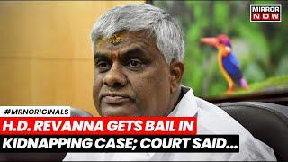 HD Revanna Today News | JDS MLA HD Revanna Granted Bail; What Next For Prajwal Revanna? | Top News