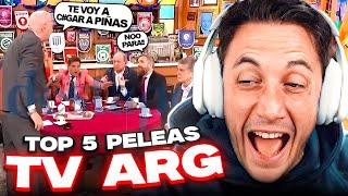 TOP 5 DISCUSICIONES DE LA TV ARGENTINA