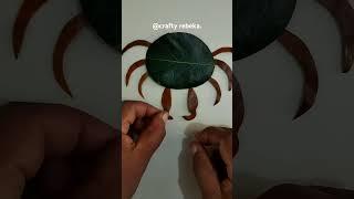 how to make leaf craft.#short#reels #diy #rebeka #art #craft #