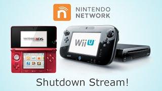 Nintendo Network Shutdown Stream! 3DS and Wii U Games