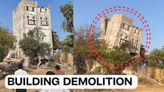 Diu ma Building nu Demolition. #news #shakilkashmani