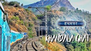 BEAUTIFUL TRAIN JOURNEY through Bhor (Khandala ) Ghats -part 3