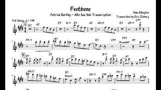 Feetbone - Patrick Bartley Solo Transcription