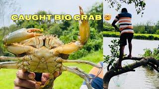 Catching mud crabs (Caught big one) GOA