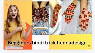 #begginers easytrick4easyhennadesignes️#viralhenna#trendinghenna#beautiful henna#henna#viralvideo