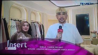 Busana Dress Shimmer SHELLA SAUKIA Caren Delano TREND LEBARAN 2023 || INSERT PAGI