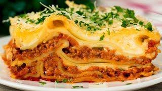 Tradiční domácí lasagna - nejlepší recept… a jak dobře vypadá! | Chutný TV