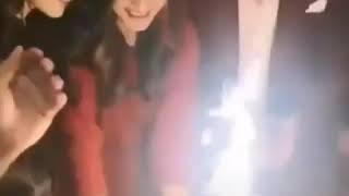 Aiman khan Minal khan Birthday celebration pictures & video 