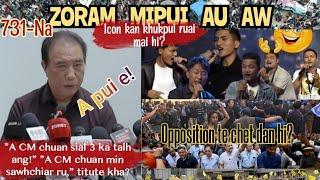 Zoram Mipui Au Aw 731-Na| CM beitute kha? 2nd Oct.2024