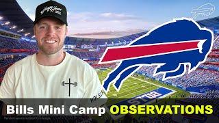 Full Observations from Buffalo Bills Minicamp 2024