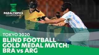 #ParalympicsCountdown⏳| Tokyo 2020: Blind Football - Gold Medal Match: BRA vs ARG