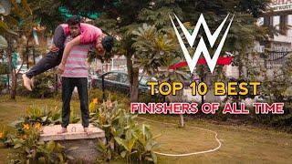 Top 10 Best WWE Finsihers Of All Time | Best WWE Finishing Moves Of All Time