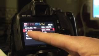 How To Quickly Focus For Each Video on the T2i 550D