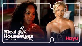 The ladies have questions for Jassi about her relationship | Season 9 | Real Housewives of Potomac