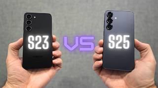 How long can Samsung keep doing this? Galaxy S23 vs. S25 phone comparison