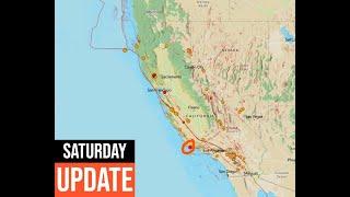 Latest California Earthquake activity. Santorini Volcano updates. Saturday 3/1/2025