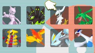 KITA MEMILIH LEGENDARY POKEMON SECARA RANDOM DARI BOX, LALU KITA BATTLE