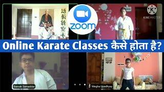 Online Karate Classes कैसे होता है? | Zoom App पे Martial Arts Class कैसे होता है?