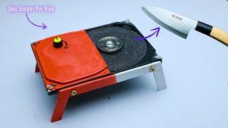How To Make Rechargeable Disc Sander At Home