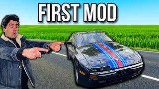 Upgrading My Porsche 944 With It's First Mod!