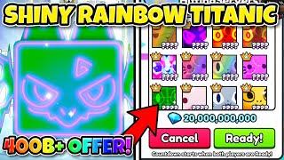 INSANE OFFERS For *Shiny Rainbow Titanic Neon Agony* in Pet Simulator 99!