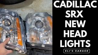 2010-2015 Cadillac SRX DETAILED Headlight Installation