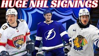 Huge NHL Signings - Guentzel, Reinhart, Bertuzzi & More