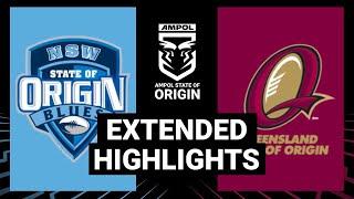 State of Origin 2005 | Game 2 | Extended Highlights | NRL