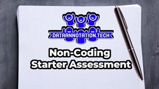 How To Get The Non-Coding Starter Assessment On DataAnnotation.Tech