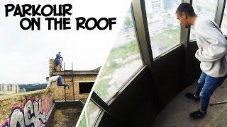 Руферы | Пробрались на недострой | Parkour on the roof /Stas Agapov