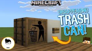 Minecraft BE: 3 TRASH CANS FOR A PISTON HOUSE! (PE/Xbox/PS4/Windows10/Switch)