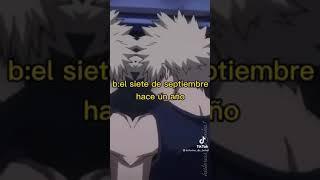 Pov: ..Bakugo escucho rumores de que TN lo iba a terminar asi que decidio..