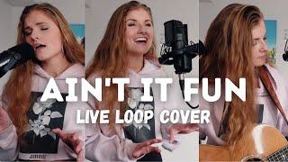 Ain't It Fun live loop cover | Acoustic cover by Samantha Taylor | Paramore acoustic cover