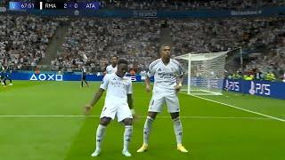 Kylian Mbappé DEBUT vs Atalanta ( 14/08/2024 ) | HD 1080i