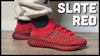 YEEZY 350 CMPCT Slate Red Review + On Foot