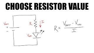 LED Circuit Design: Choose Resistor Value